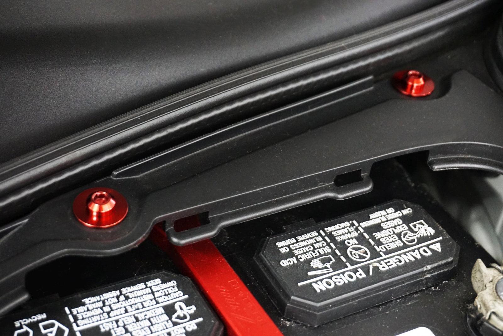 ZSPEC "Cowls & Service-Panels Only" Clips Replacement Kit for Nissan 350z Z33, Titanium