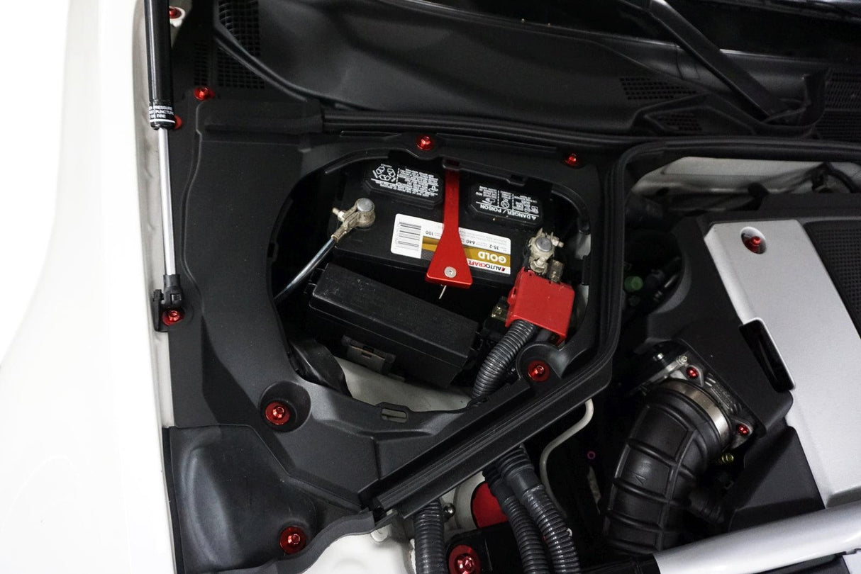 ZSPEC "Cowls & Service-Panels Only" Clips Replacement Kit for Nissan 350z Z33, Titanium