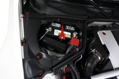 ZSPEC "Cowls & Service-Panels Only" Clips Replacement Kit for Nissan 350z Z33, Titanium