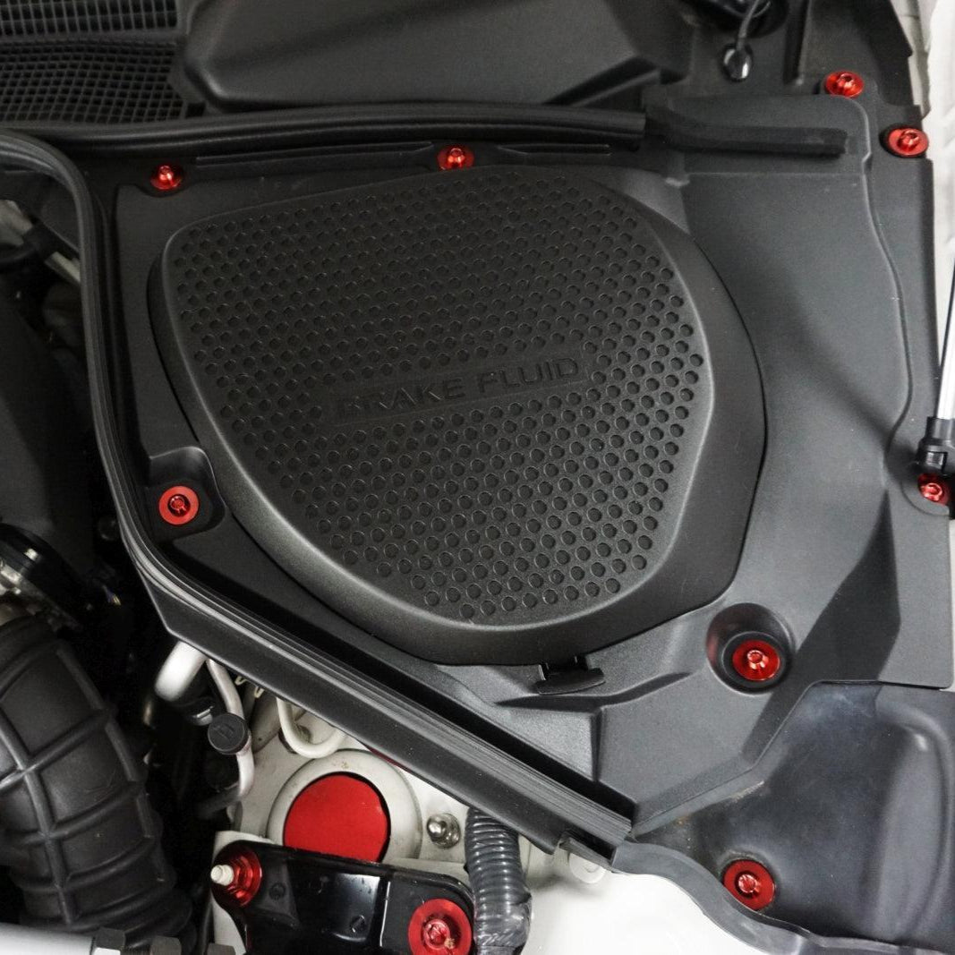 ZSPEC "Cowls & Service-Panels Only" Clips Replacement Kit for Nissan 350z Z33, Titanium