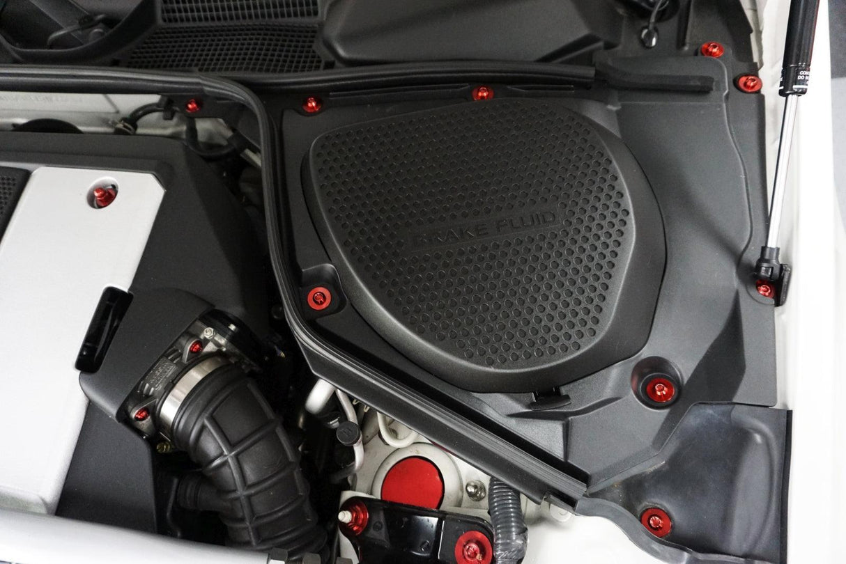 ZSPEC "Cowls & Service-Panels Only" Clips Replacement Kit for Nissan 350z Z33, Titanium
