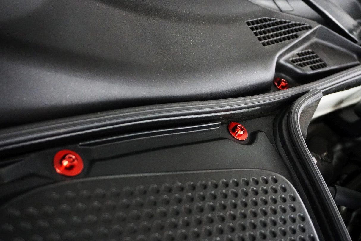ZSPEC "Cowls & Service-Panels Only" Clips Replacement Kit for Nissan 350z Z33, Titanium