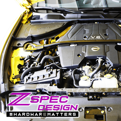 ZSPEC Stage-1 Dress Up Bolts® Hardware Kit for Nissan Z RZ34, Titanium & Billet
