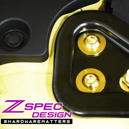 ZSPEC Strut Tower Brace/Bar Fastener Kit for '23+ Nissan Z RZ34, Titanium