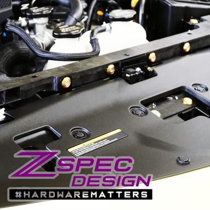 ZSPEC Stage-1 Dress Up Bolts® Hardware Kit for Nissan Z RZ34, Stainless & Billet