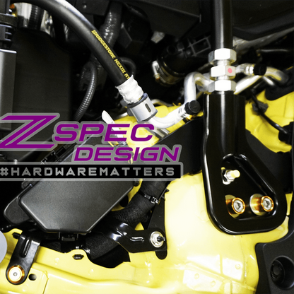 ZSPEC Stage-1 Dress Up Bolts® Hardware Kit for Nissan Z RZ34, Stainless & Billet