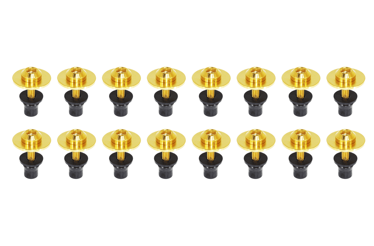 ZSPEC "Cowls & Service-Panels Only" Clips Replacement Kit for Nissan 350z Z33, Titanium