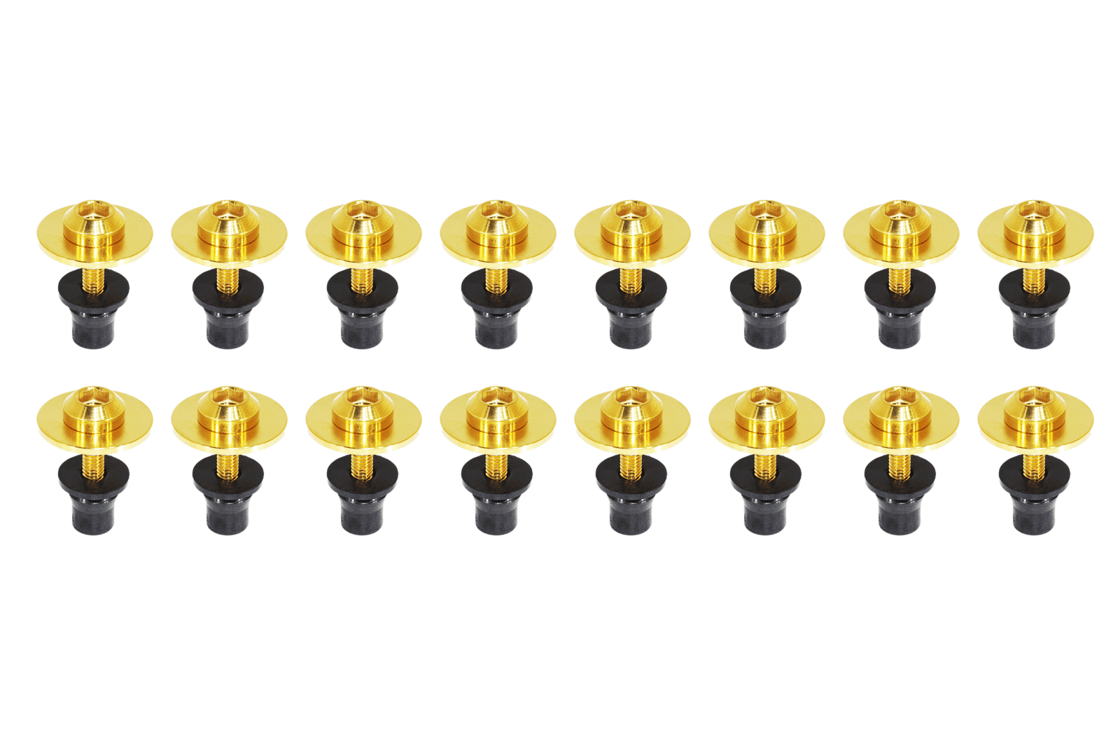 ZSPEC "Cowls & Service-Panels Only" Clips Replacement Kit for Nissan 350z Z33, Titanium