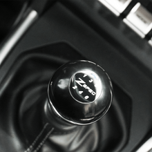 ZSPEC Shift Knob, M8-1.25, Delrin & Stainless, 5-Speed Shift Pattern Coin