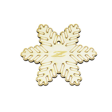 ZSPEC Laser-Engraved Wood Ornament, Datsun S30 240/260/280Z Snowflake, 3.75"