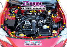 ZSPEC "Stage 1" Dress Up Bolts® Fastener Kit for Scion FRS, Subaru BRZ, Toyota 86 '13-21, Titanium
