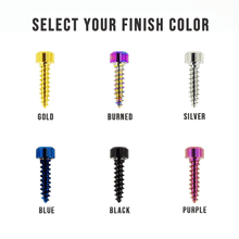 ZSPEC SHSC Coarse M4x16mm Fastener, Titanium Grade-5, per Each