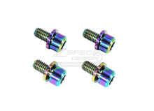 ZSPEC Throttle Cable Cover Fasteners for '90-96 Nissan 300zx Z32, Titanium