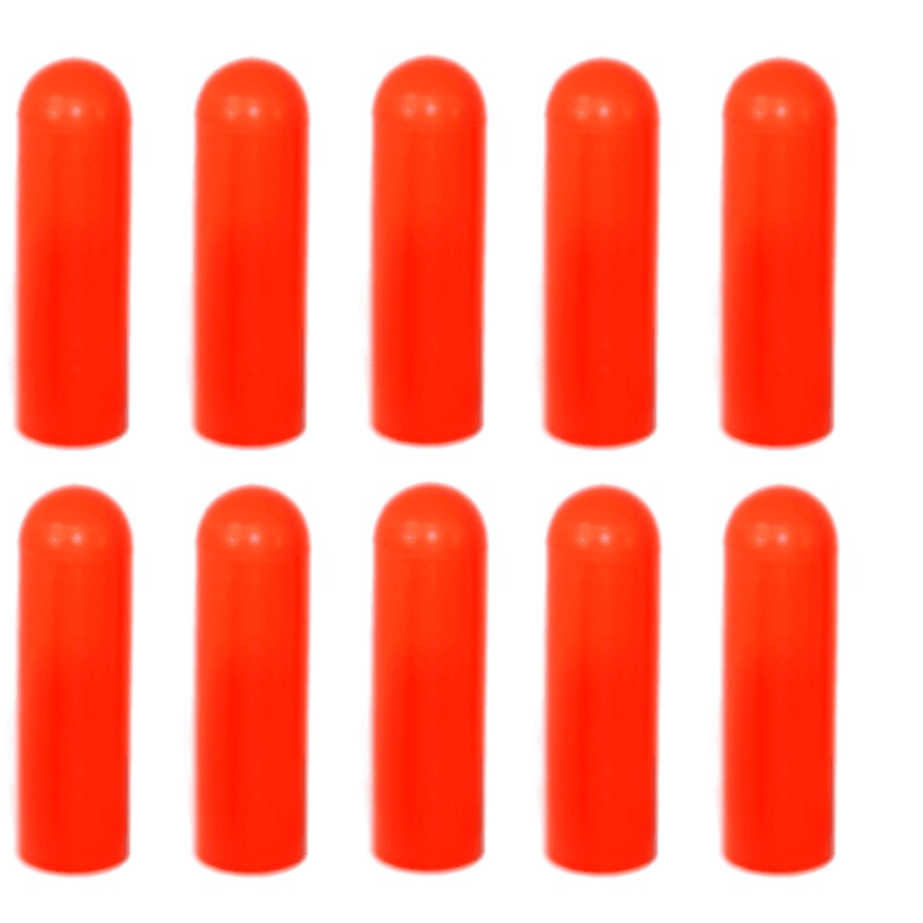 ZSPEC T-Bolt Clamp Dress Up Sleeves/Caps, Silicone-Rubber, 10-Pack