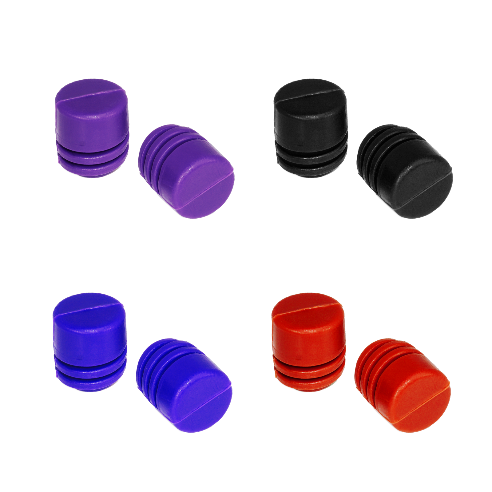 ZSPEC Hood Bump Stops, Hard Silicone Rubber, 2-Pack