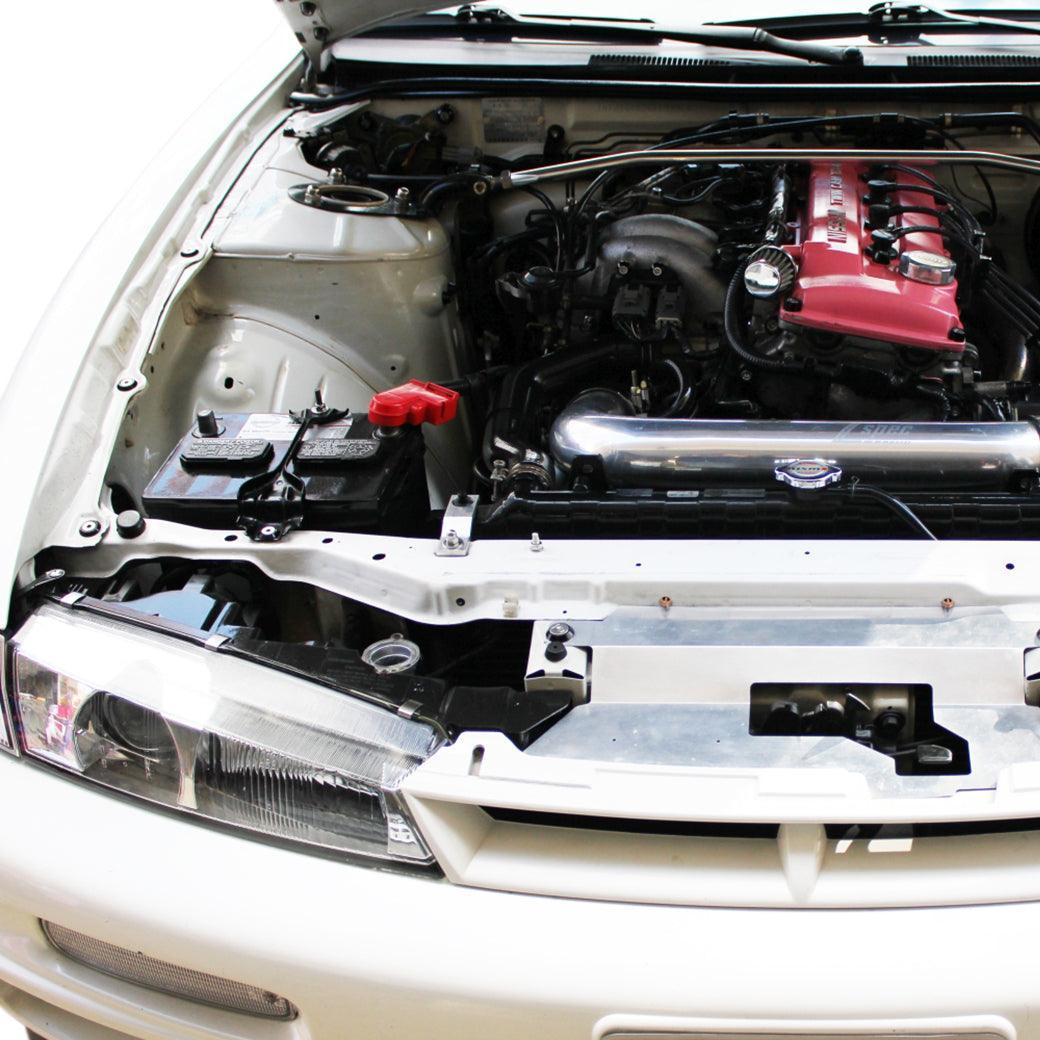 ZSPEC Stage-3 Dress Up Bolts® Fastener Kit for '95-98 Nissan 240SX S14, Stainless & Billet