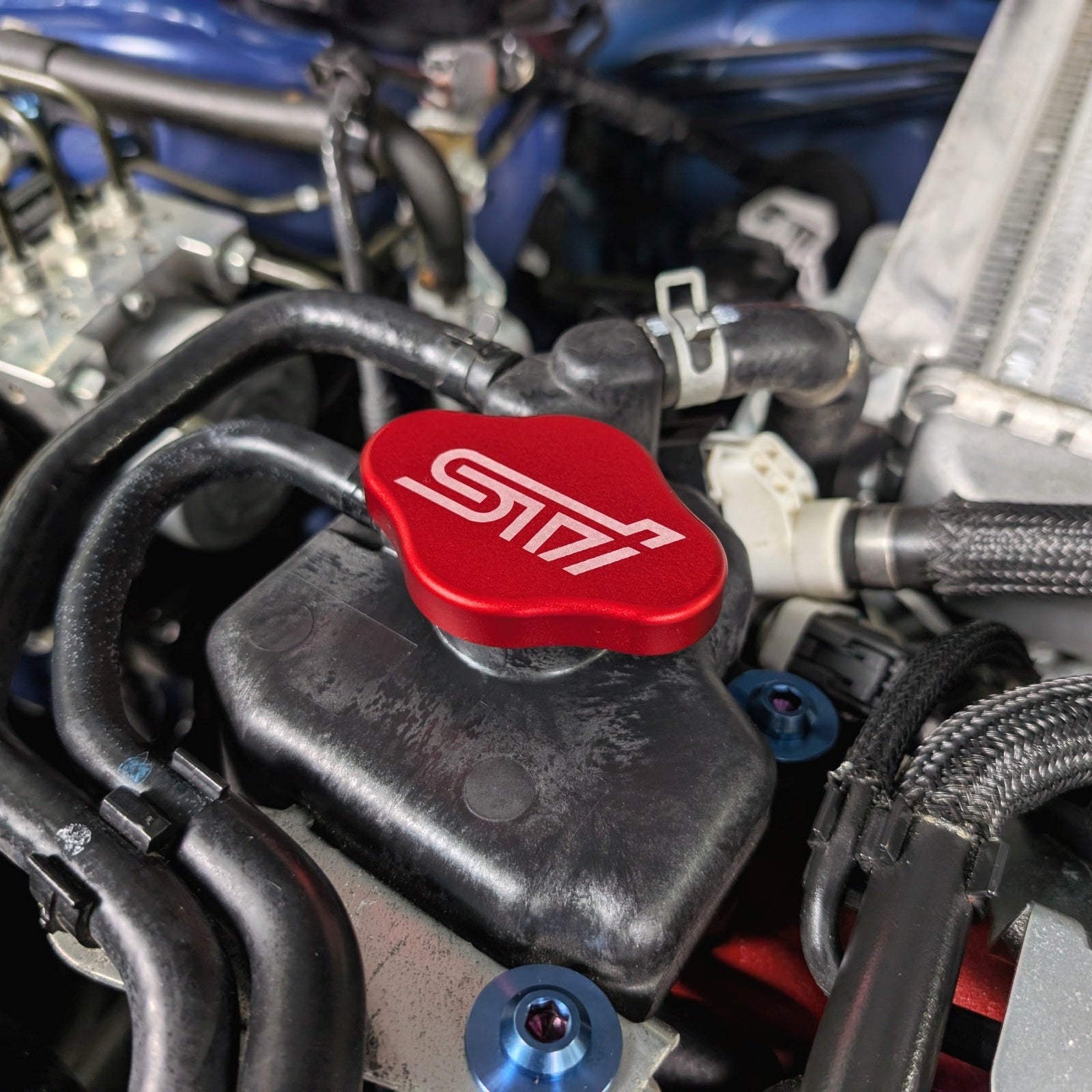 ZSPEC Stage-3 Dress Up Bolts® Fastener Kit for '15-21 Subaru WRX & STI, Grade-5 Titanium