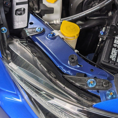 ZSPEC Stage-3 Dress Up Bolts® Fastener Kit for '15-21 Subaru WRX & STI, Grade-5 Titanium