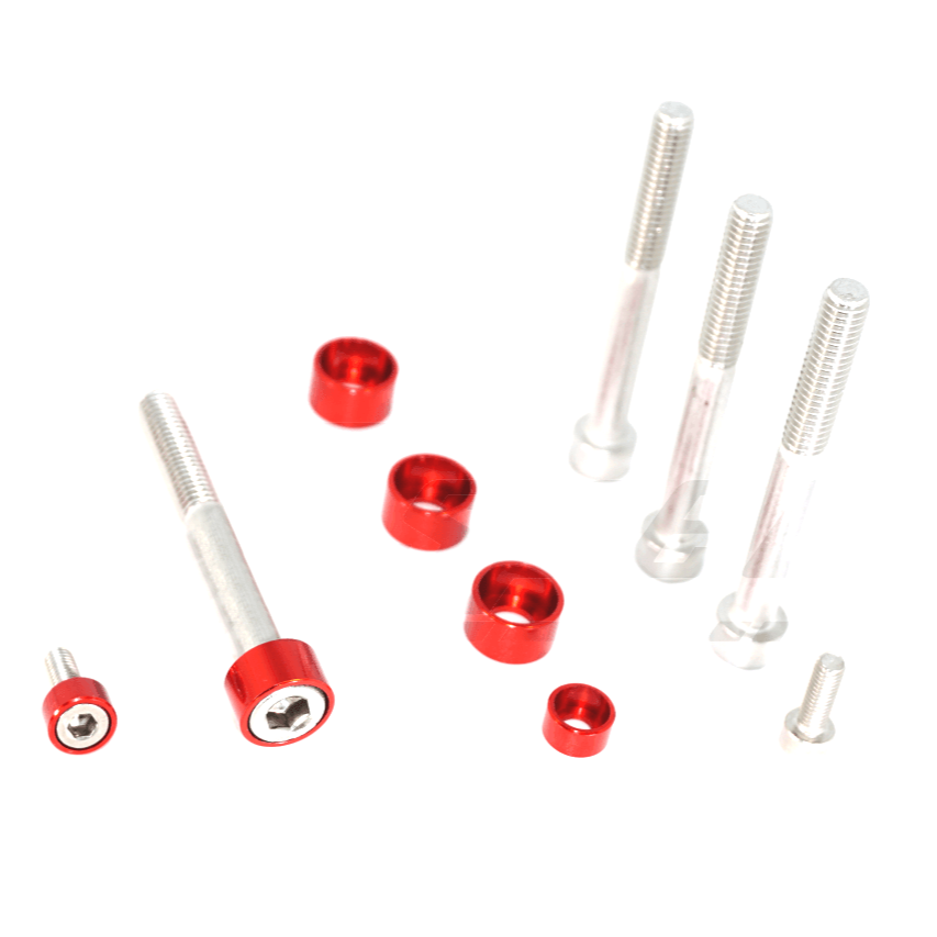 ZSPEC Throttle Body & Airflow Sensor Fasteners for Nissan 350z, '03-06, DE & REVUP, Stainless & Billet