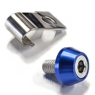 ZSPEC Throttle Cable Clip for '90-96 Nissan 300zx Z32, Polished Stainless