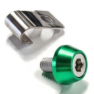 ZSPEC Throttle Cable Clip for '90-96 Nissan 300zx Z32, Polished Stainless