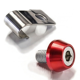 ZSPEC Throttle Cable Clip for '90-96 Nissan 300zx Z32, Polished Stainless