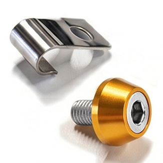 ZSPEC Throttle Cable Clip for '90-96 Nissan 300zx Z32, Polished Stainless