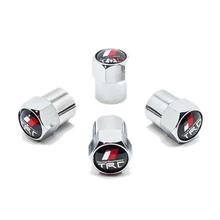 Chrome Valve Stem Tire Caps, Style: TRD