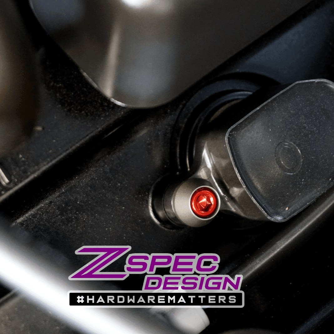 ZSPEC Stage-2 Dress Up Bolts® Fastener Kit for '05-21 Nissan Frontier D40, Titanium & Billet