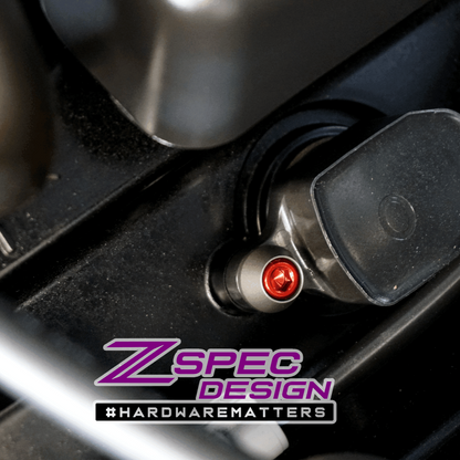 ZSPEC Stage-2 Dress Up Bolts® Fastener Kit for '05-21 Nissan Frontier D40, Titanium & Billet