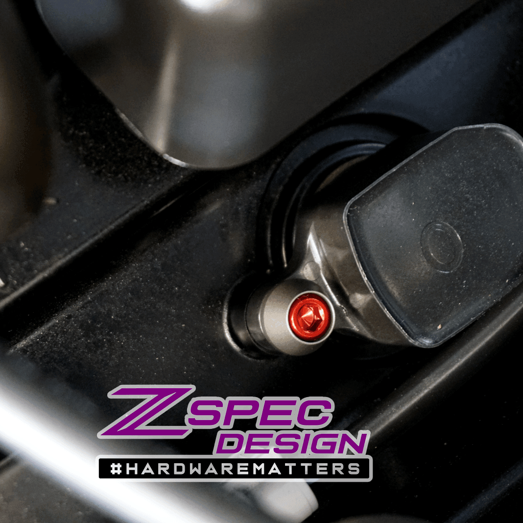 ZSPEC Stage-2 Dress Up Bolts® Fastener Kit for '05-21 Nissan Frontier D40, Titanium & Billet