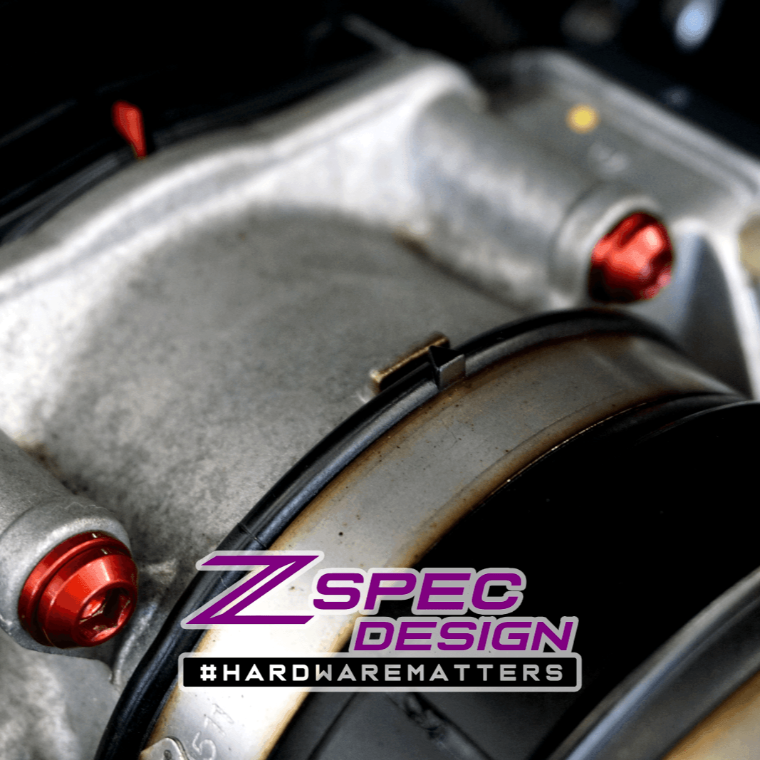 ZSPEC Stage-2 Dress Up Bolts® Fastener Kit for '05-21 Nissan Frontier D40, Titanium & Billet