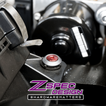 ZSPEC Stage-2 Dress Up Bolts® Fastener Kit for '05-21 Nissan Frontier D40, Titanium & Billet