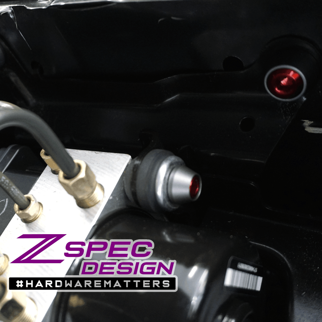 ZSPEC Stage-2 Dress Up Bolts® Fastener Kit for '05-21 Nissan Frontier D40, Titanium & Billet