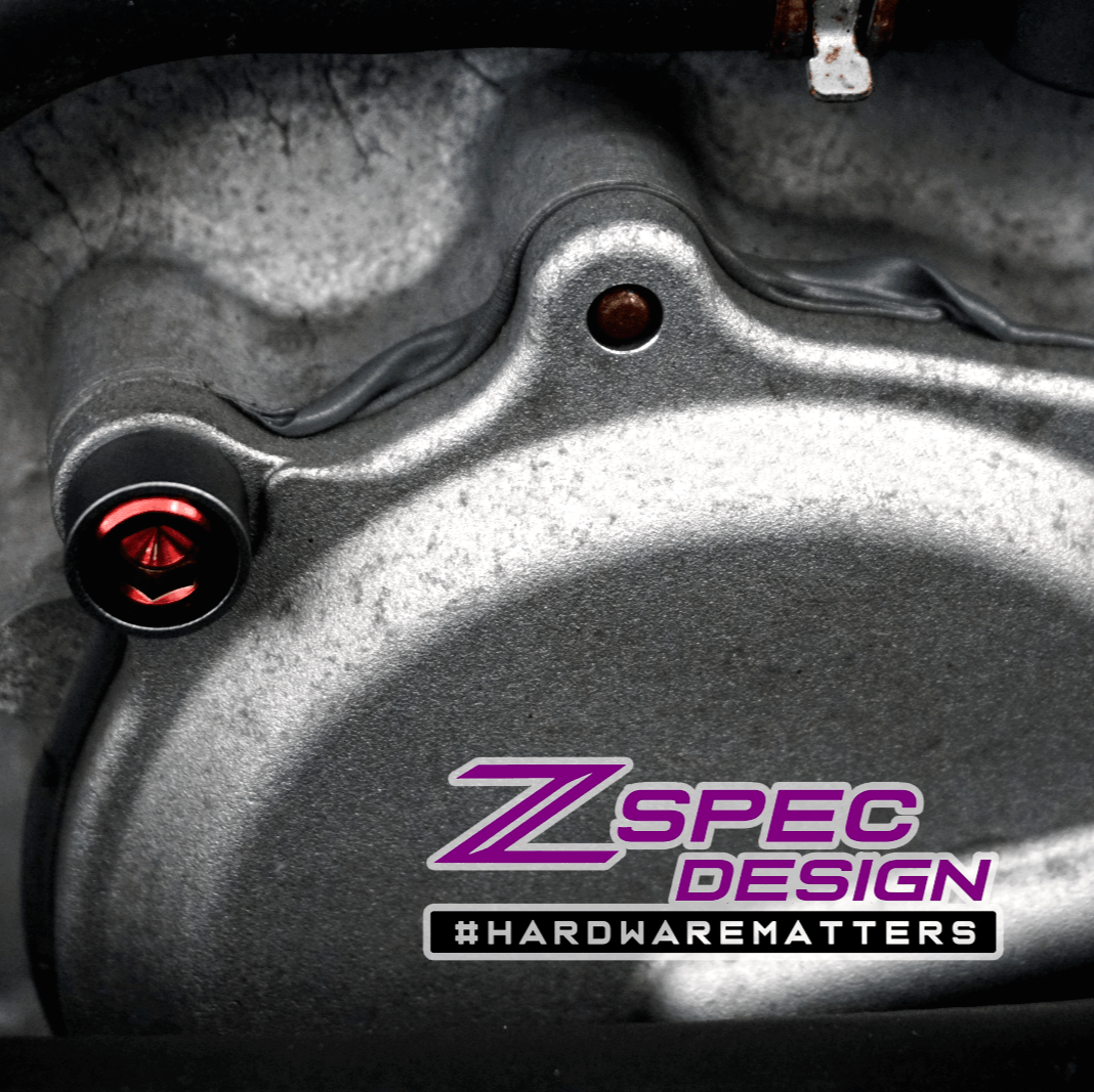 ZSPEC Stage-2 Dress Up Bolts® Fastener Kit for '05-21 Nissan Frontier D40, Titanium & Billet