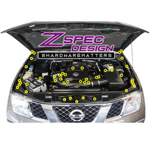 ZSPEC "Stage 2" Dress Up Bolts® Fastener Kit for '05-21 Nissan Frontier D40, Titanium & Billet