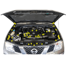 ZSPEC "Stage 2" Dress Up Bolts® Fastener Kit for '05-21 Nissan Frontier D40, Titanium & Billet