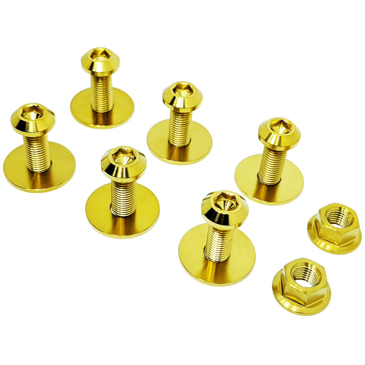 ZSPEC Strut Brace Fastener Kit for Late '03-09 Nissan 350z, M10-1.25 Titanium