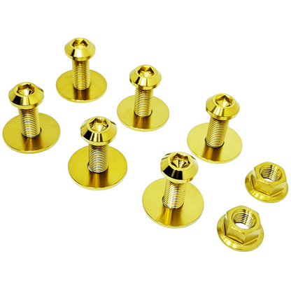 ZSPEC Strut Brace Fastener Kit for Late '03-09 Nissan 350z, M10-1.25 Titanium