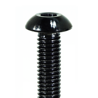 ZSPEC Button-Head Body Kit Fastener, M5x25mm w/ Rivet Nut, Titanium, Per Each