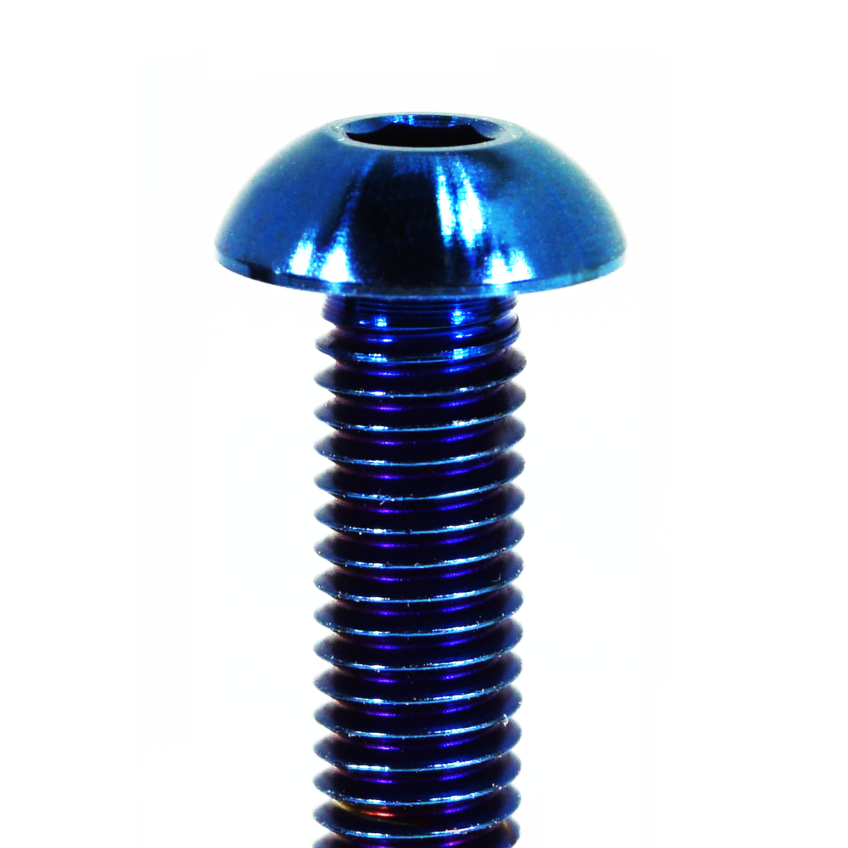 ZSPEC Button-Head Body Kit Fastener, M5x25mm w/ Well Nut, Titanium, per Each