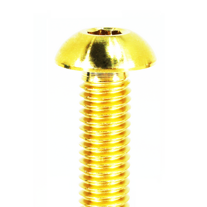 ZSPEC Button-Head Body Kit Fastener, M5x25mm w/ Well Nut, Titanium, per Each