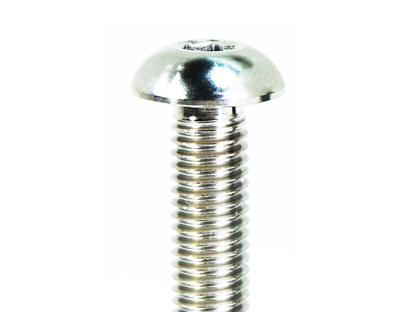 ZSPEC Button-Head Body Kit Fastener, M5x25mm w/ Well Nut, Titanium, per Each