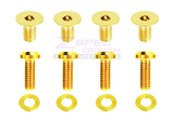 ZSPEC Dress Up Bolts® Door Strikers & Latches Fasteners for Audi S5 B8 EA837 3.0L, Titanium