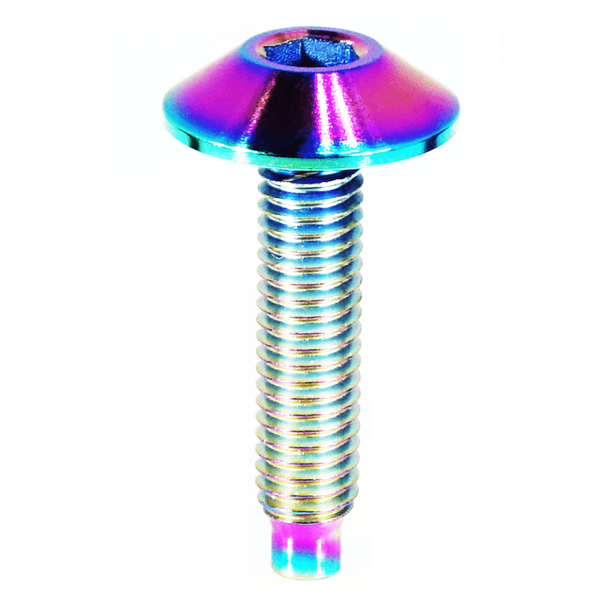 ZSPEC Body Kit Fastener, Low-Profile M5x20mm Titanium w/Well Nut, Sold per Each
