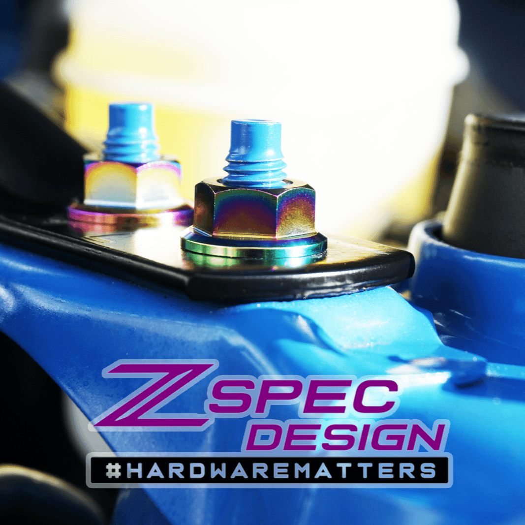 ZSPEC Stage-2 Dress Up Bolts® Fastener Kit for '22+ Toyota GR86 & Subaru BRZ, Titanium