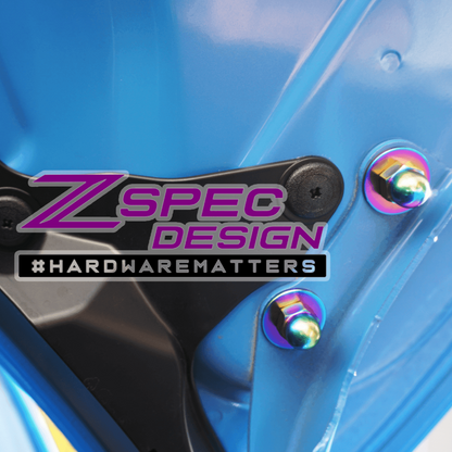 ZSPEC Stage-3 Dress Up Bolts® Fastener Kit for '22+ Toyota GR86 & Subaru BRZ, Titanium