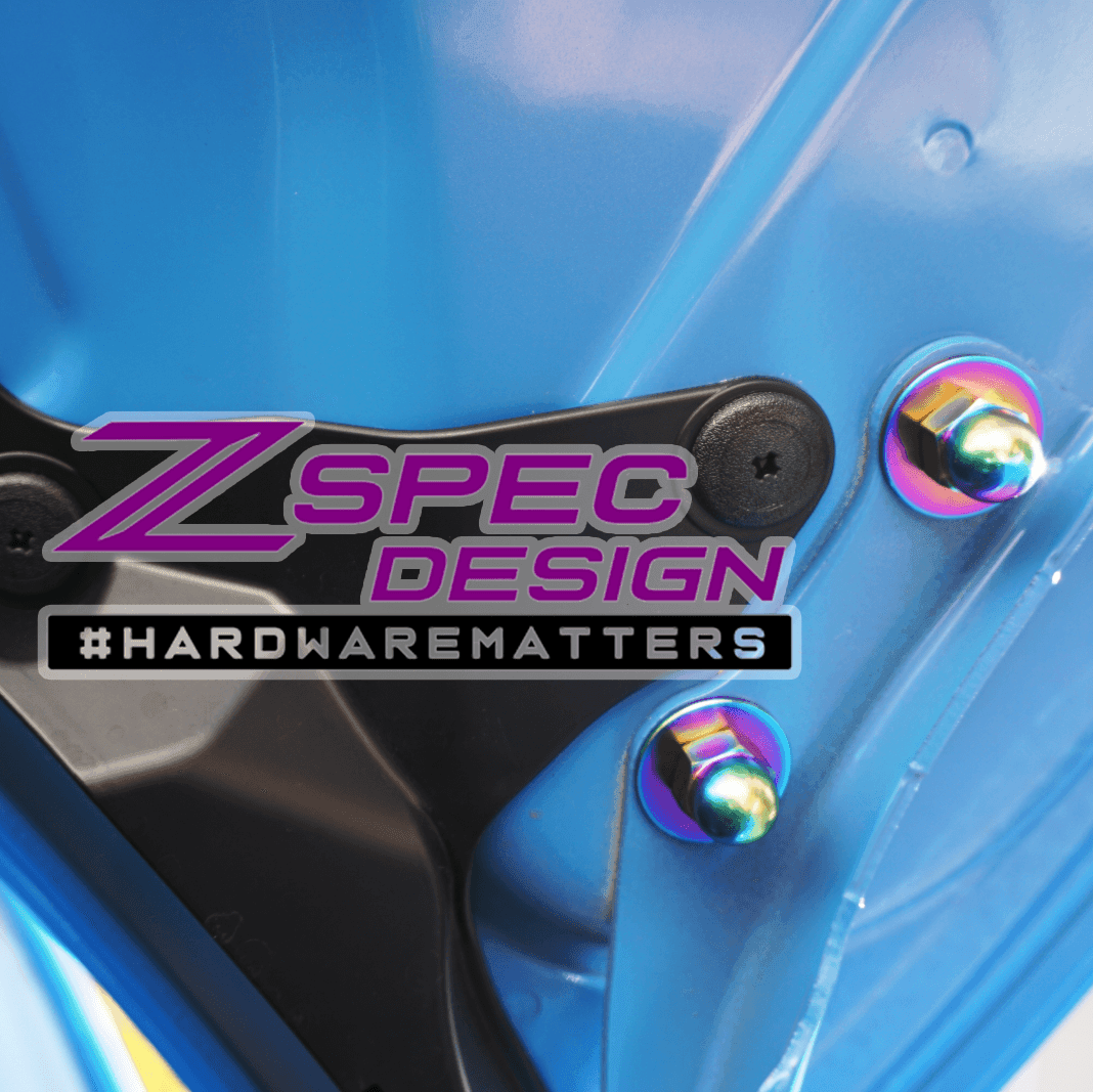 ZSPEC Stage-2 Dress Up Bolts® Fastener Kit for '22+ Toyota GR86 & Subaru BRZ, Titanium