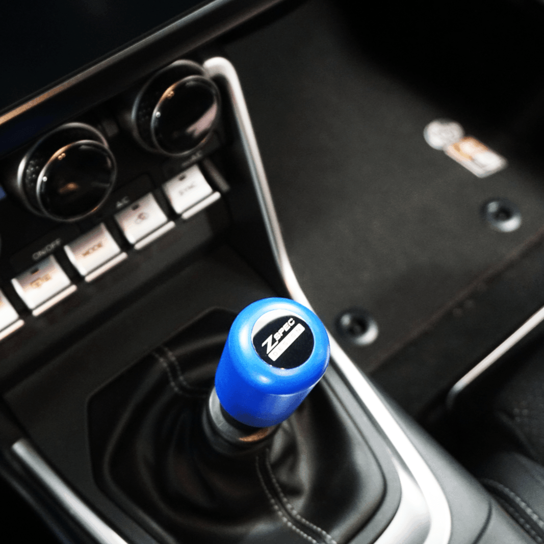 ZSPEC Shift Knob, M12-1.25, Delrin & Stainless, 4-Speed Shift Pattern Coin