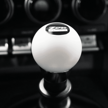 ZSPEC Shift Knob, M12-1.25, Delrin & Stainless, 5-Speed Shift Pattern Coin